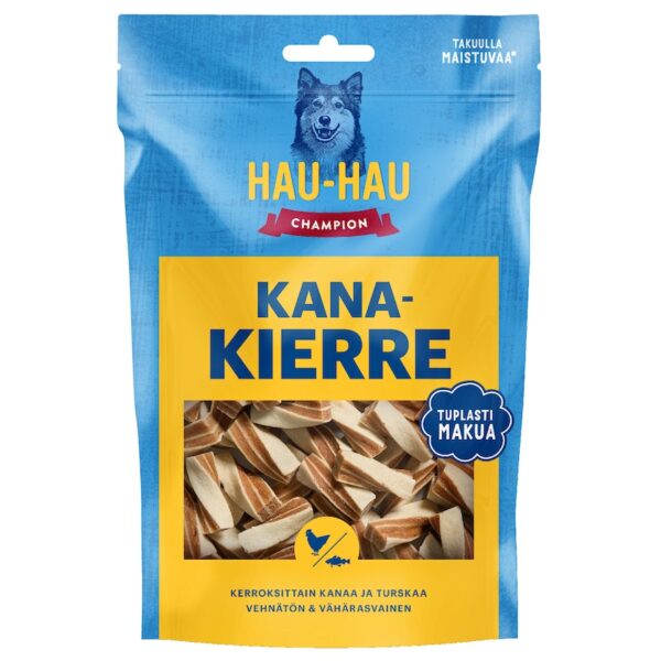 Hau-Hau Champion Kanakierre makupala koirille 100g