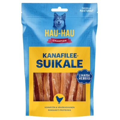 Hau-Hau Champion Kanafilee suikale makupala koirille 100g