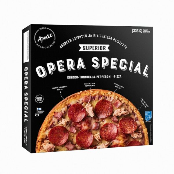 Apetit Superior Opera Special Pizza 335g pakaste