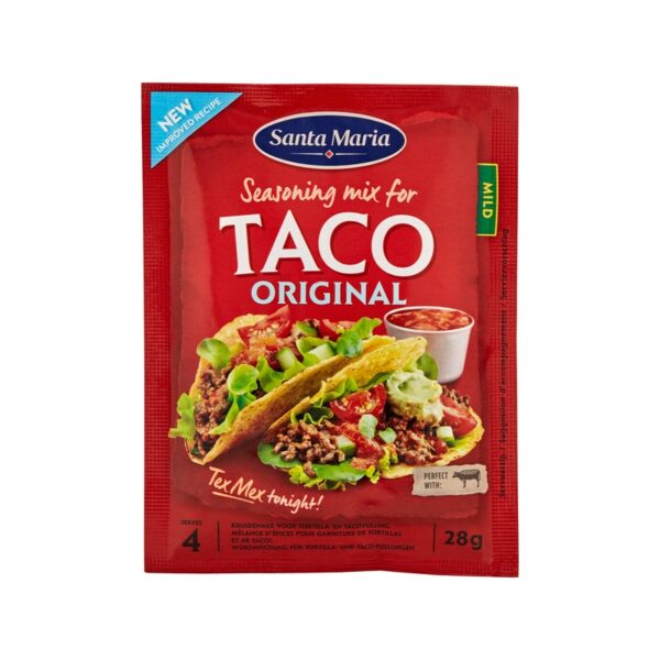 Santa Maria Taco Spice Mix mausteseos jauhelihalle 28g