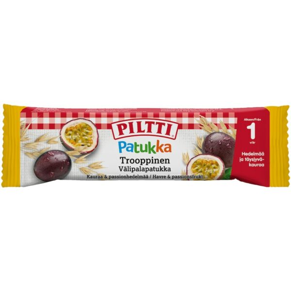 Piltti Taapero Trooppinen välipalapatukka 25g 1v