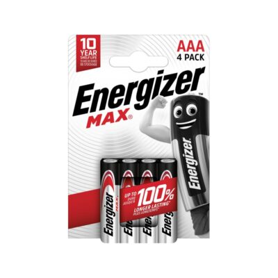 Energizer Max AAA-alkaliparisto 4 kpl