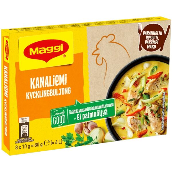 Maggi 80g Kanaliemi 8 palaa