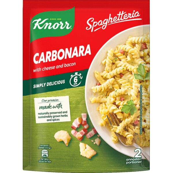 Knorr Spaghetteria 154g carbonara