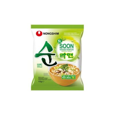 Nongshim pikanuudelit 112g Soon Veggie Ramyun