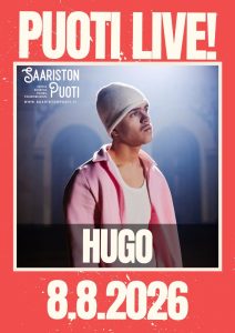 Puoti LIVE! - HUGO 8.8.2026