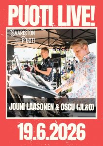 Puoti LIVE! - J&LO – Laasonen & Oscu 19.6.2026