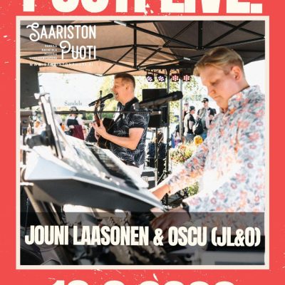 Puoti LIVE! J&LO – Laasonen & Oscu 19.6.2026