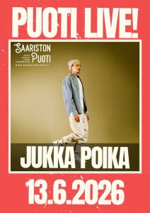 Puoti LIVE! - Jukka Poika 13.6.2026
