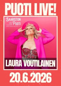 Puoti LIVE! - Laura Voutilainen 20.6.2026